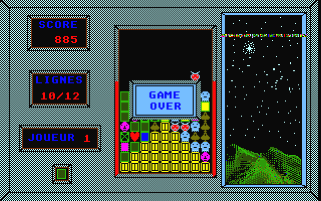 Cube Up - Make Diagonals atari screenshot